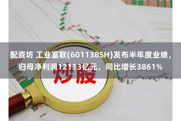 配资坊 工业富联(601138SH)发布半年度业绩，归母净利润12113亿元，同比增长3861%